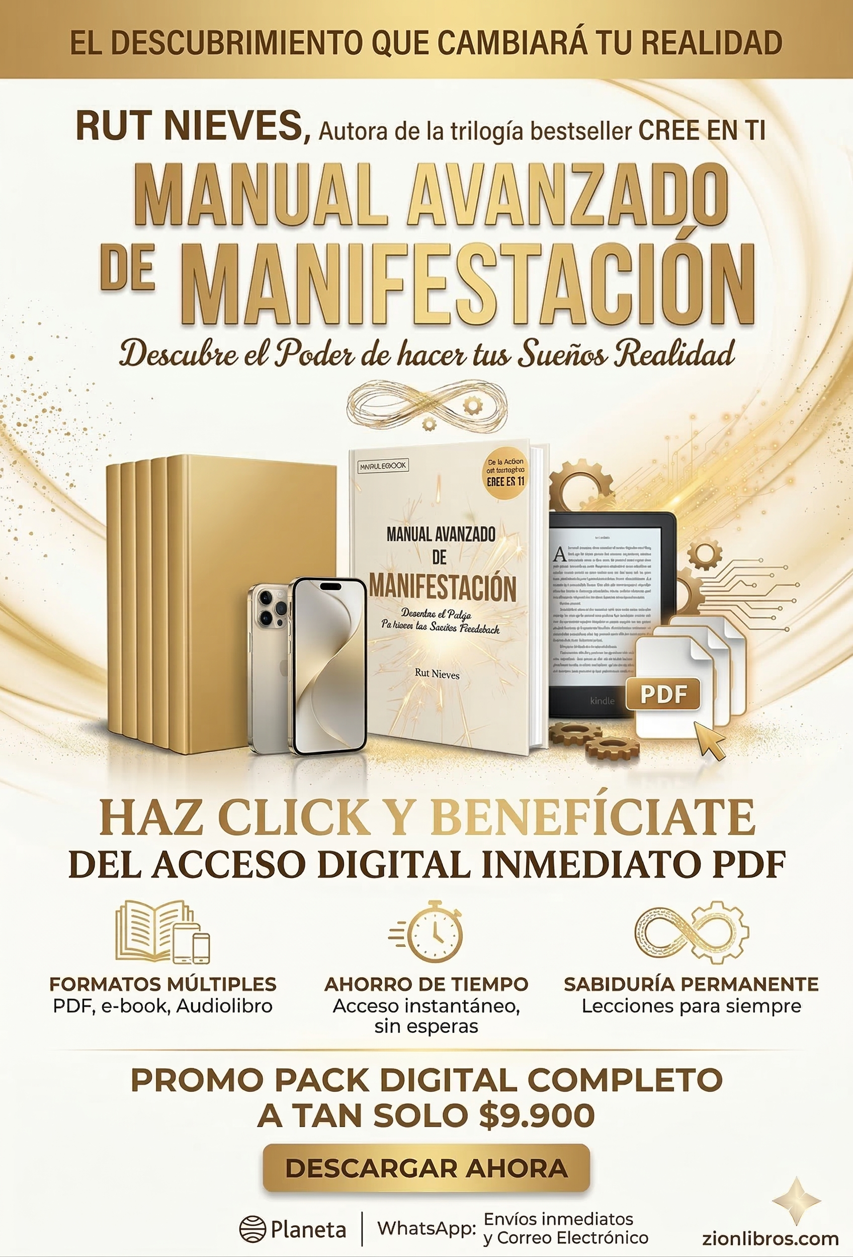 🌟"Manual Avanzado de Manifestación" de Rut Nieves🌟🔓💎