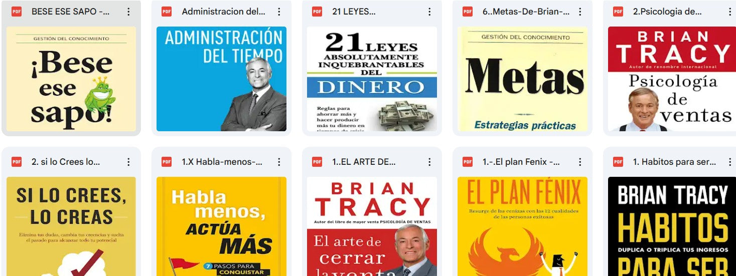 🏆 Éxito Imparable: Mega Pack 20 Joyas de Brian Tracy🏆