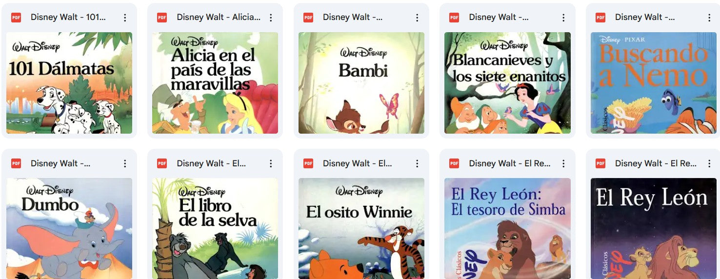 La Magia de Disney: Colección Dorada de Historias Eternas 📖⭐