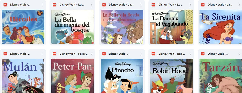 La Magia de Disney: Colección Dorada de Historias Eternas 📖⭐