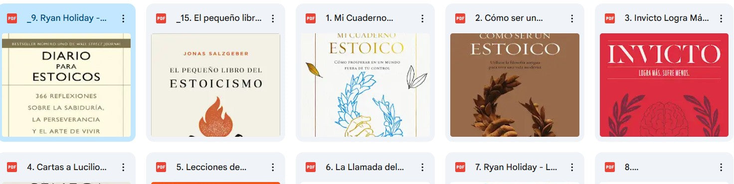 MEGA PACK ESTOCISMO 18 LIBROS