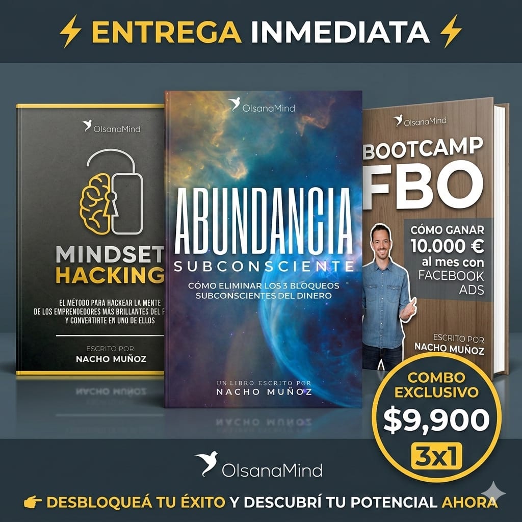 ⚡ TRIPLE IMPACTO MINDSET : El Pack Definitivo para Emprendedores ⚡NACHO MUÑOZ